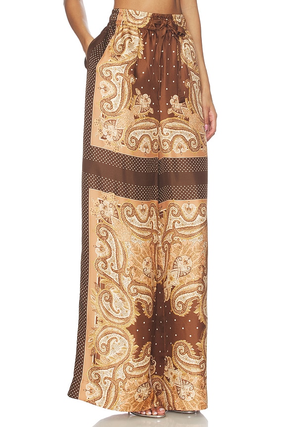 view 2 of 6 Luna Track Pant in Caramel Paisley