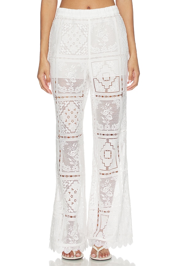 view 1 of 6 PANTALÓN ASTER in Ivory