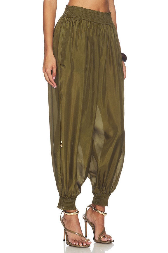 view 2 of 6 Mahon Harem Pant in Olive