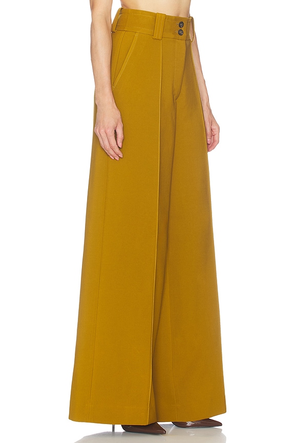 view 2 of 6 PANTALONES VALIANT WIDE LEG  in Chartreuse