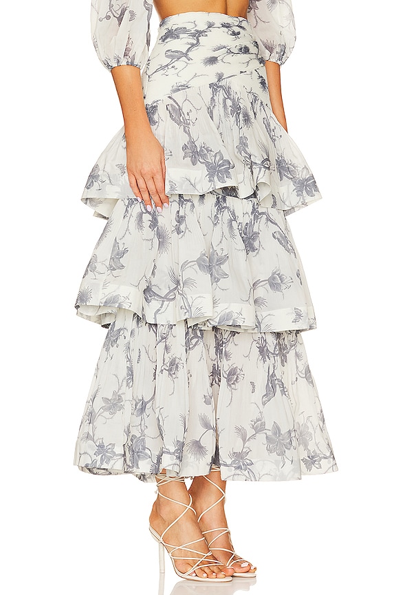 view 2 of 4 マキシスカート in Keira Navy