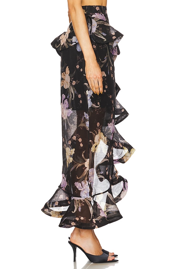 view 2 of 6 Eden Waterfall Skirt in Iris Sherbet