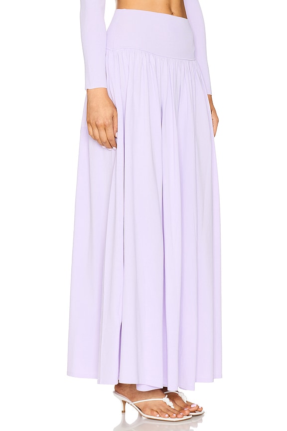 view 2 of 6 Acacia Knit Midi Skirt in Lilac