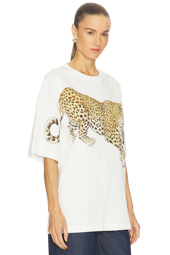 view 2 of 5 Printed Tee in Leopard