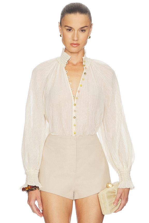 view 1 of 6 Aster Blouse in Cream