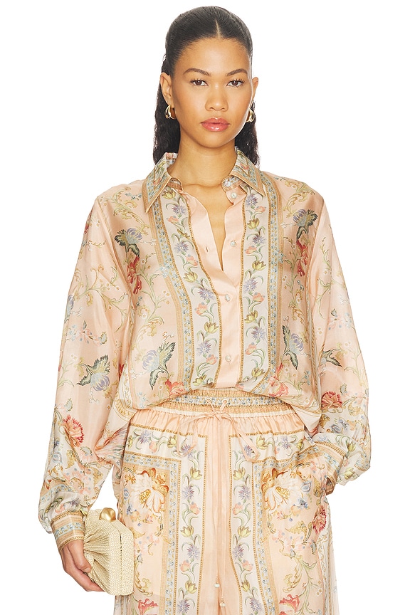 view 1 of 4 CAMISA ROSELIGHT in Pink Tapestry Floral