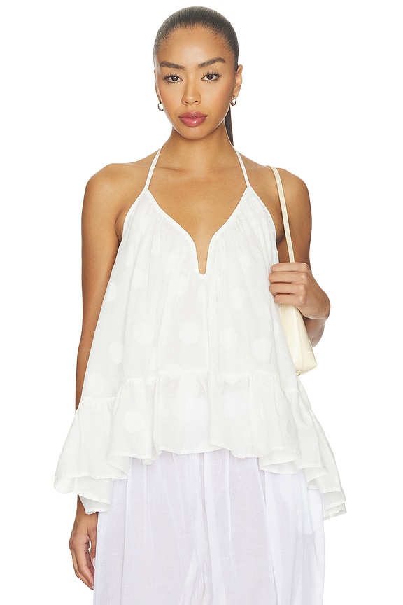 view 1 of 5 Solstice Top in Ivory