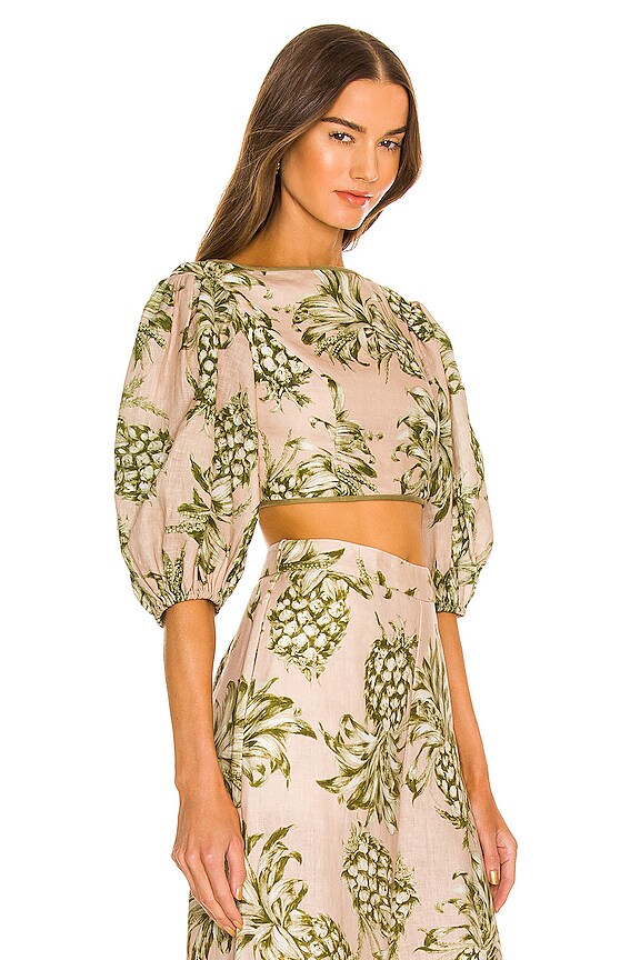 view 2 of 4 Empire Bodice in Blush & Khaki