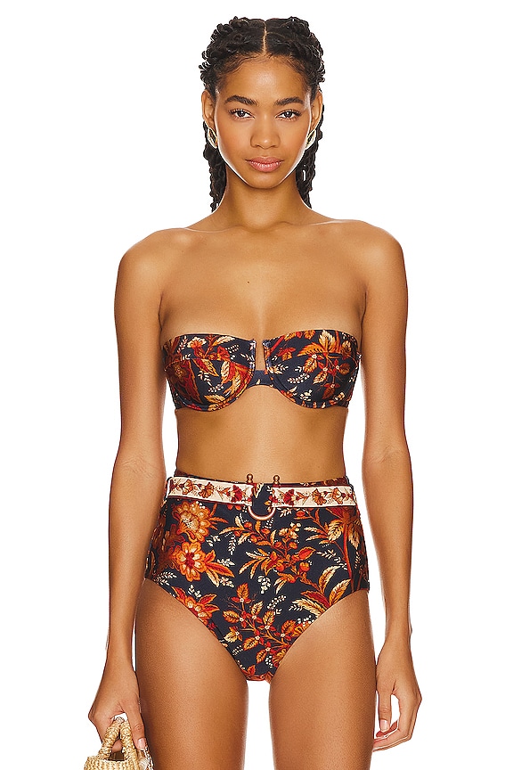 view 2 of 5 JUNIE バルコネットブラトップ in Dark Navy Floral