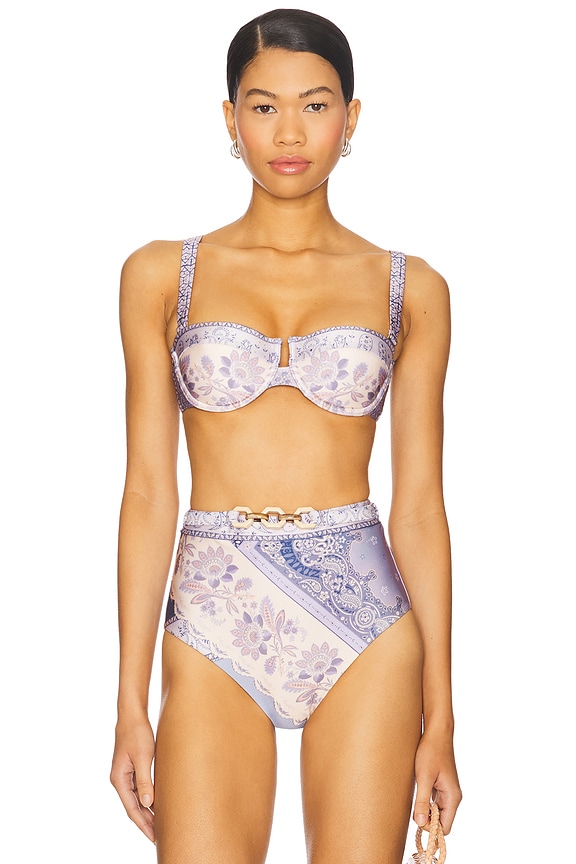 view 2 of 5 PARTE SUPERIOR DEL BALCÓN LUCKY in Blue Bandana