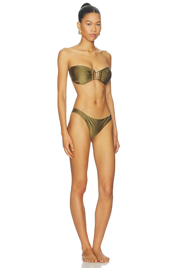 view 2 of 3 MAILLOT DE BAIN 2 PIÈCES PATIENCE in Olive