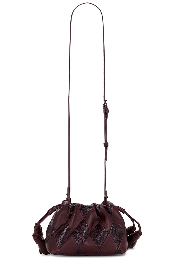 view 2 of 4 Cloud 91 Small Clutch Bag in Mahogany