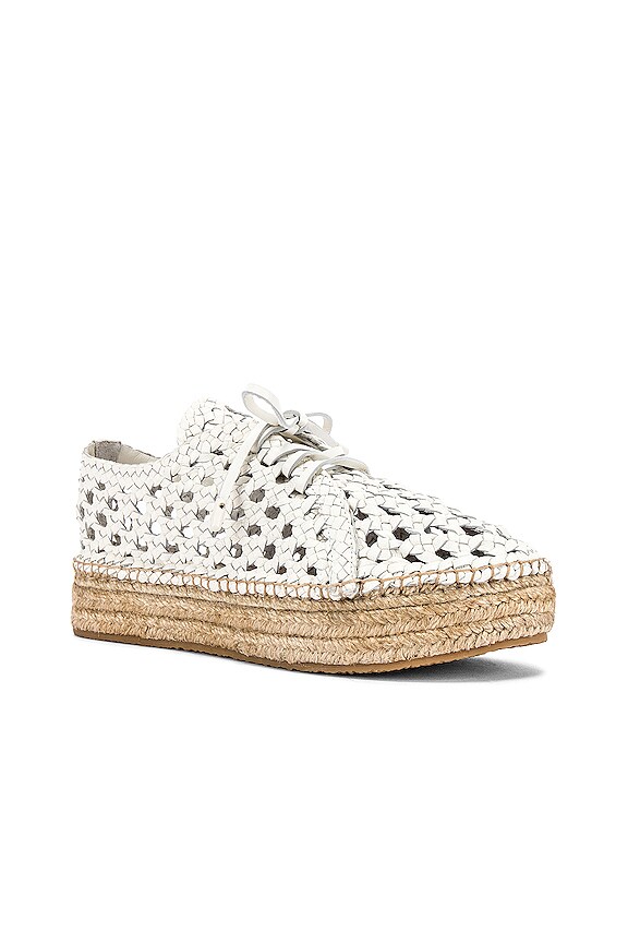 view 2 of 5 Woven Espadrille Flatform in Natural