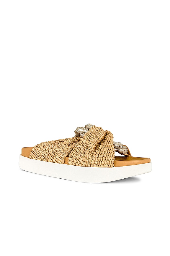 view 2 of 5 SANDALES INTERLOCK ROPE in Camel