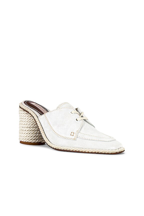 view 2 of 5 LOAFERS BACKLESS BOAT in Off White