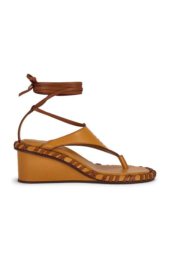 view 1 of 5 Alchemy Wedge Sandal in Ochre