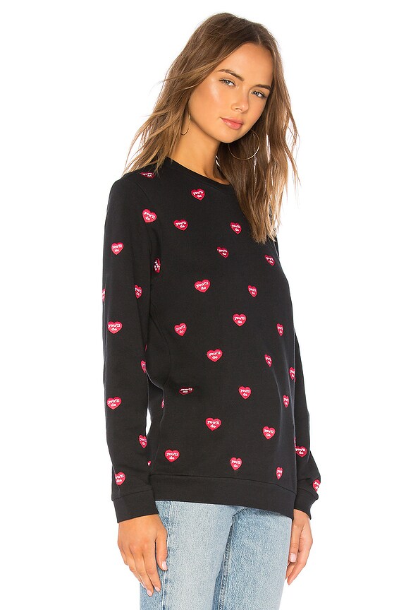 view 2 of 5 You'll Do All Over Sweatshirt in Moonless Night