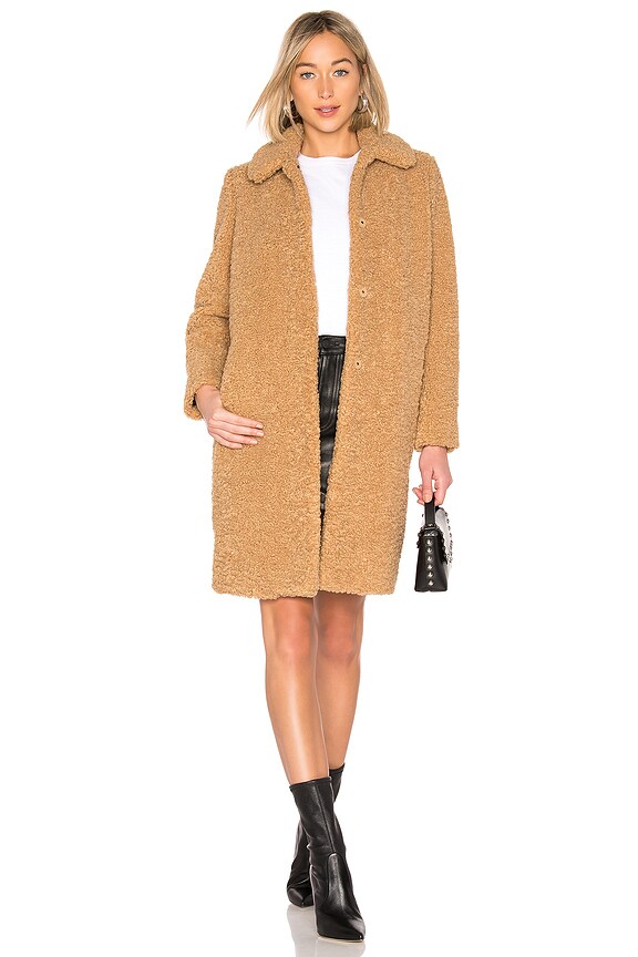view 1 of 4 Teddy Coat in Brun