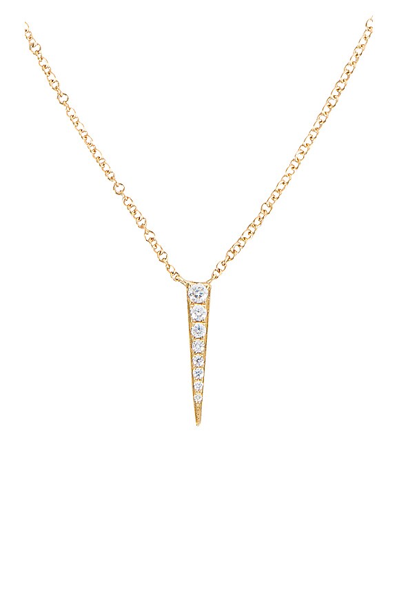 view 2 of 2 Diamond Dagger Necklace in Gold