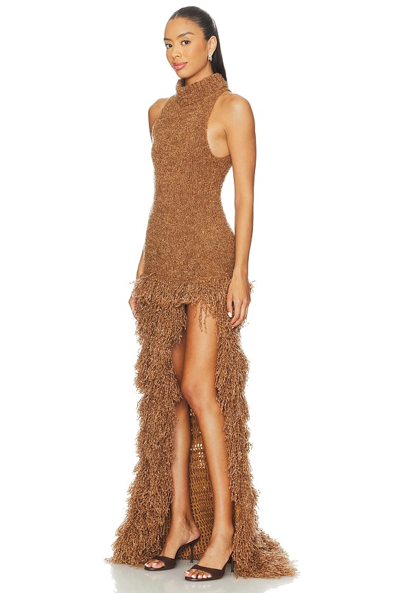 view 2 of 3 ROBE SELMA in Brown