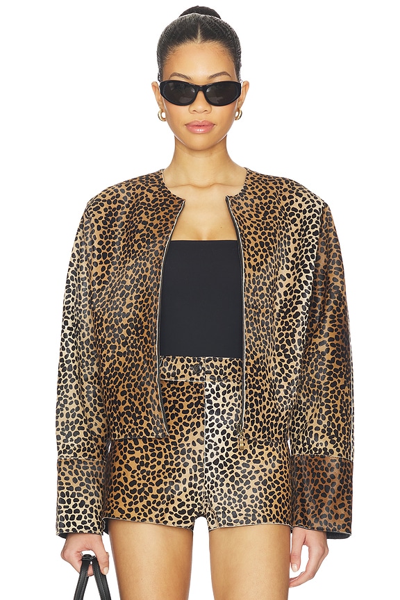 view 2 of 5 Tokyo Jacket in Cheetah