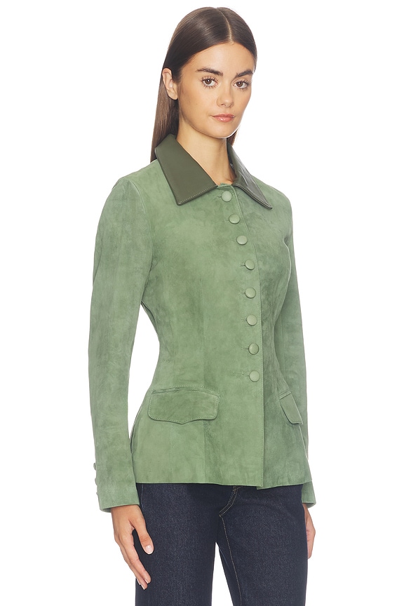 view 2 of 4 Faisal Jacket in Green