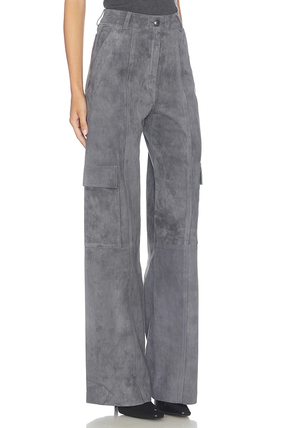 view 2 of 6 Sammy Pants in Grey Suede