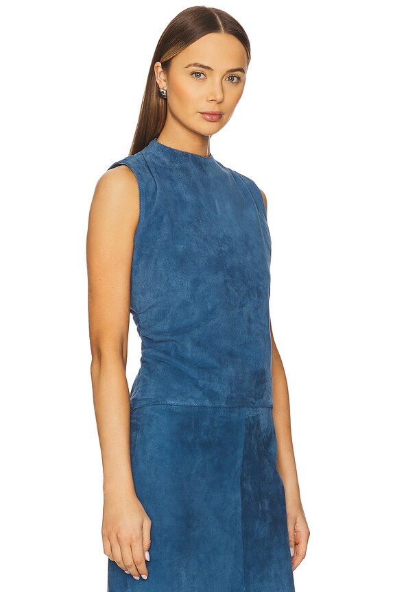 view 2 of 4 PARTE SUPERIOR ASIMÉTRICA in Jean Blue