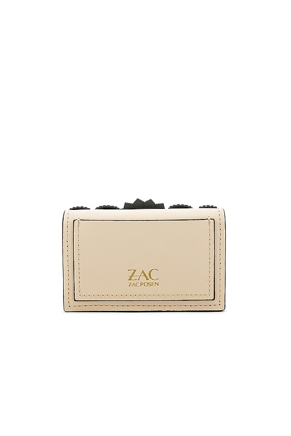 view 2 of 5 Earthette Card Case With Chain in Ivory