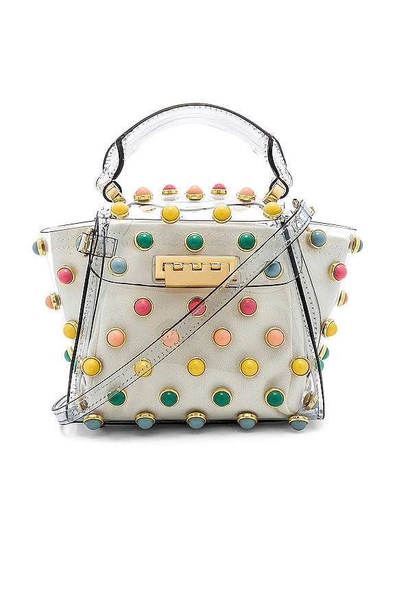 view 1 of 6 Eartha Mini Top Handle Crossbody in Clear