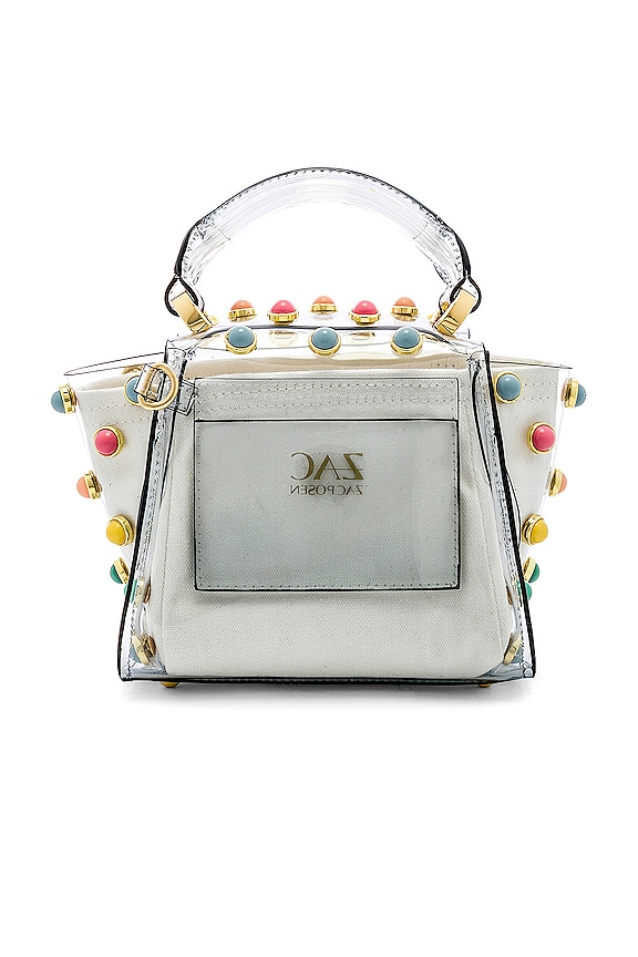 view 2 of 6 Eartha Mini Top Handle Crossbody in Clear