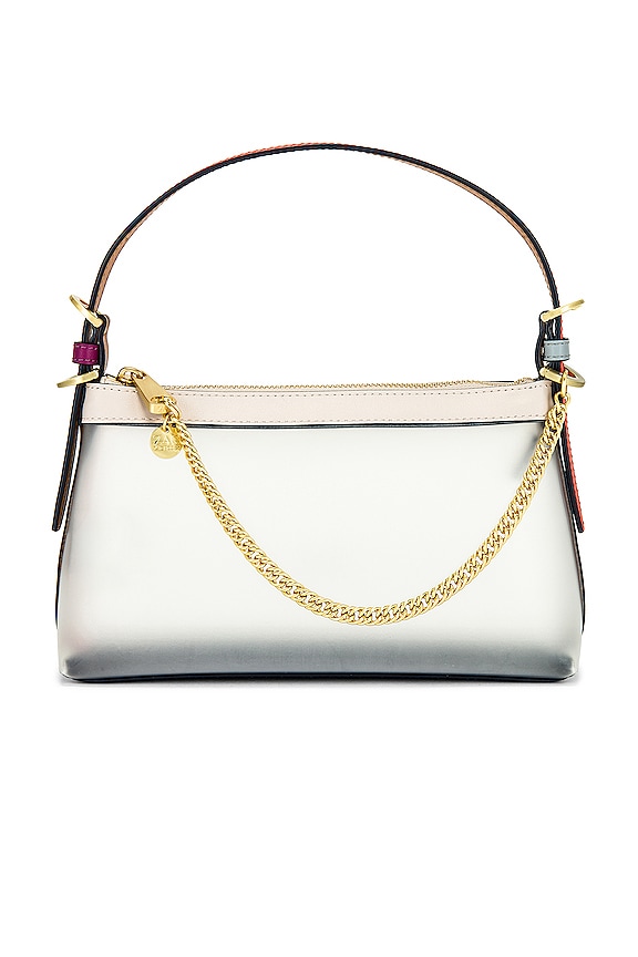 view 1 of 5 Posen Zip Top Crossbody in Multi Rainbow