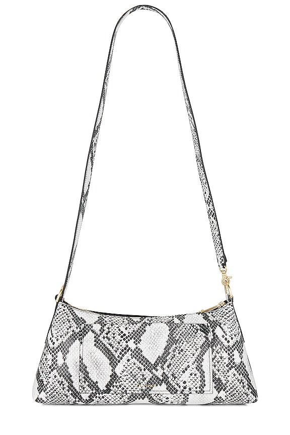 view 2 of 4 Posen Zip Top Shoulder in Multi White & Black