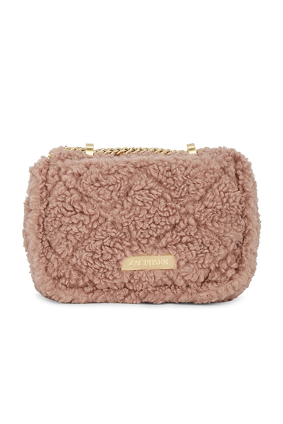 view 2 of 5 Soft Earthette Mini Chain Shoulder in Antler