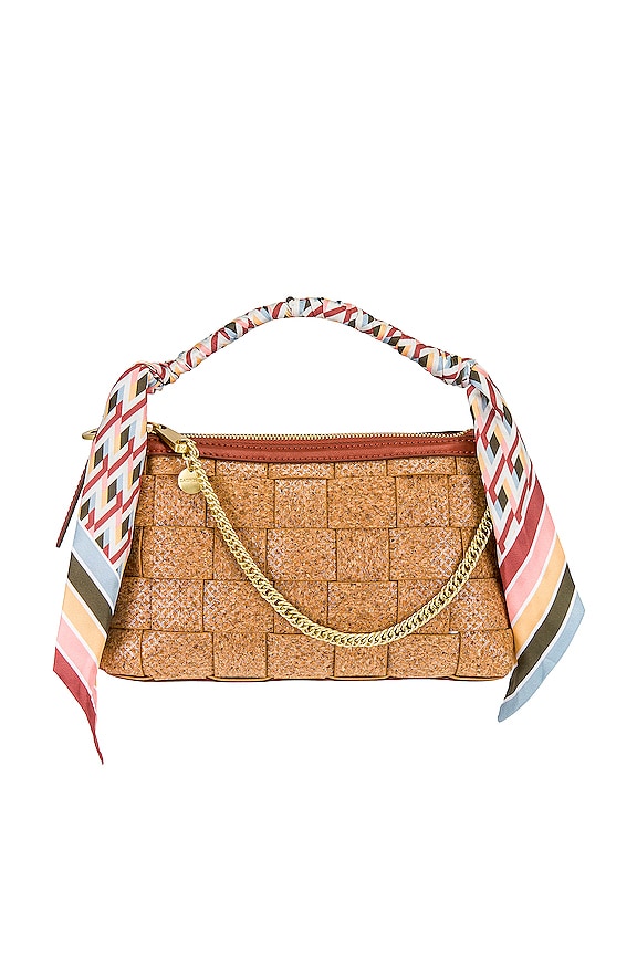 view 2 of 5 Posen Zip Top Crossbody Bag in Auburn