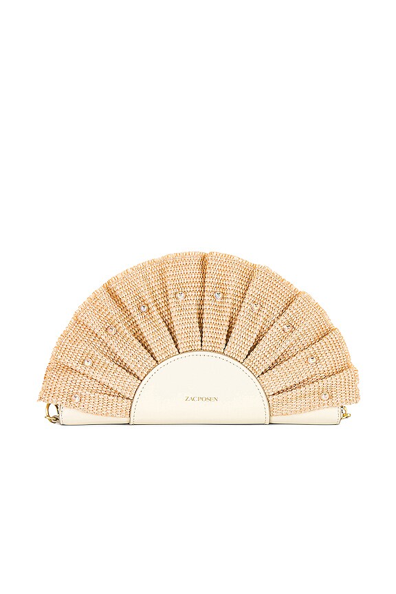 view 2 of 4 Brielle Clutch in Eggshell