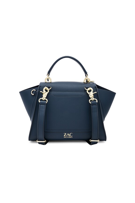 view 2 of 5 Eartha Iconic Convertible Backpack in Blue