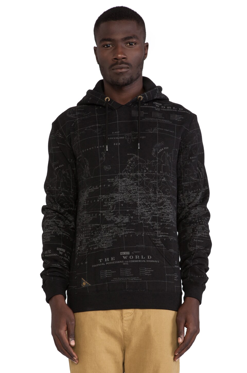 10 Deep Worldwide Hoody in Black | REVOLVE