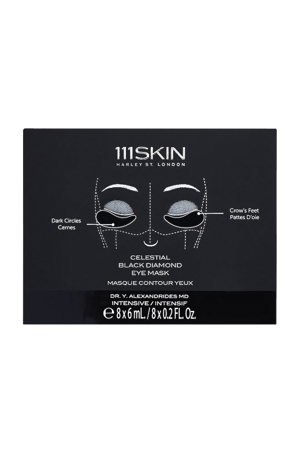 111Skin MASQUE POUR LES YEUX CELESTIAL BLACK DAMOND