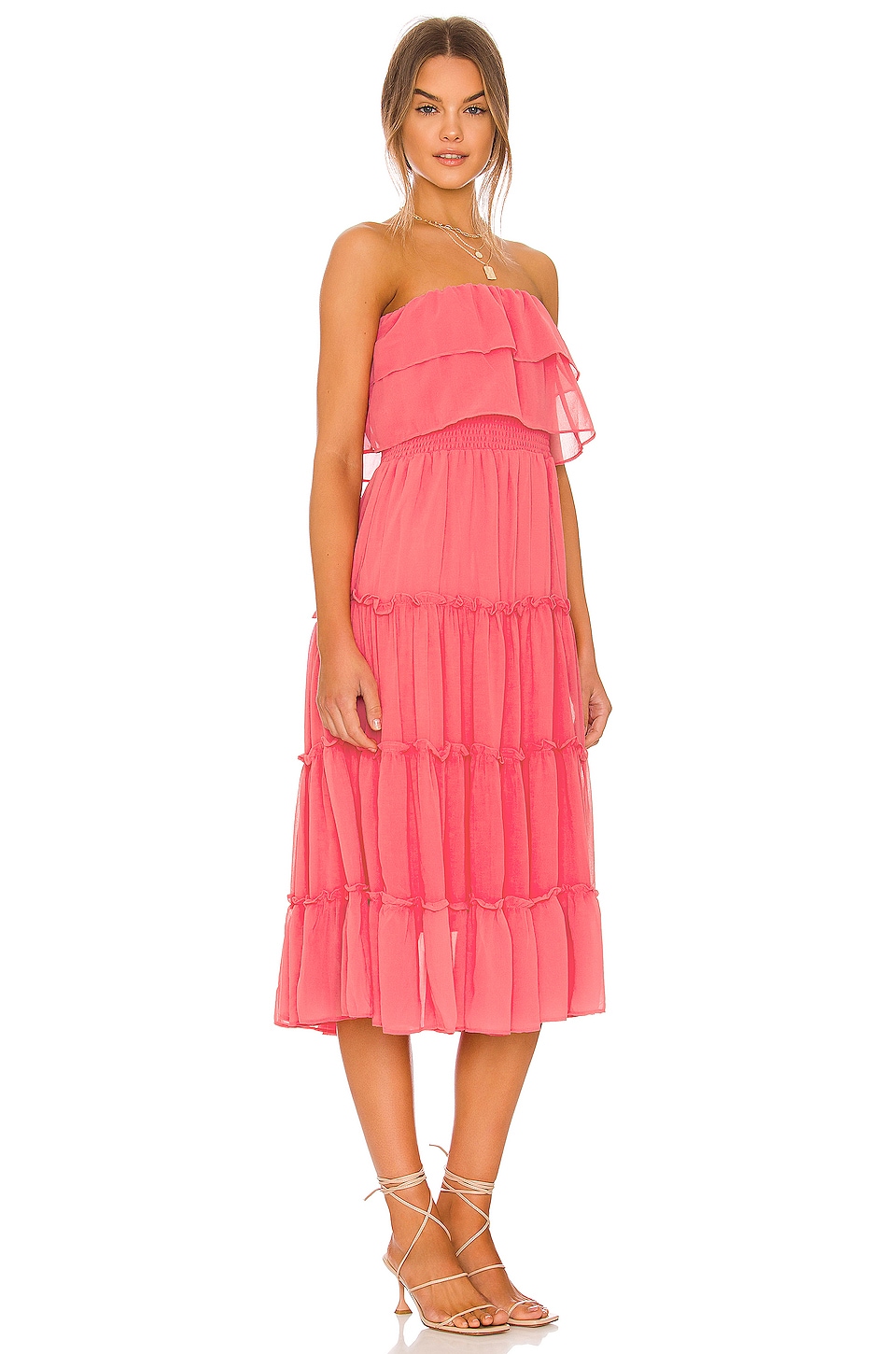 1. STATE Strapless Midi Dress thumbnail