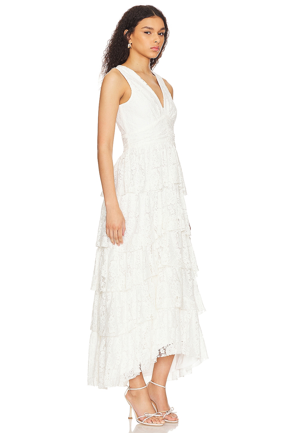 1. STATE Cascading Ruffle Maxi Dress thumbnail
