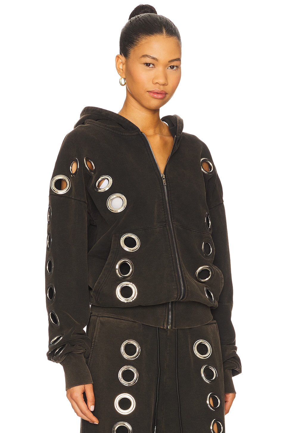 パンツ 1xblue EYELET TRACKSUIT BOTTOMS Eyelet Tracksuit Bottoms – 1XBLUE