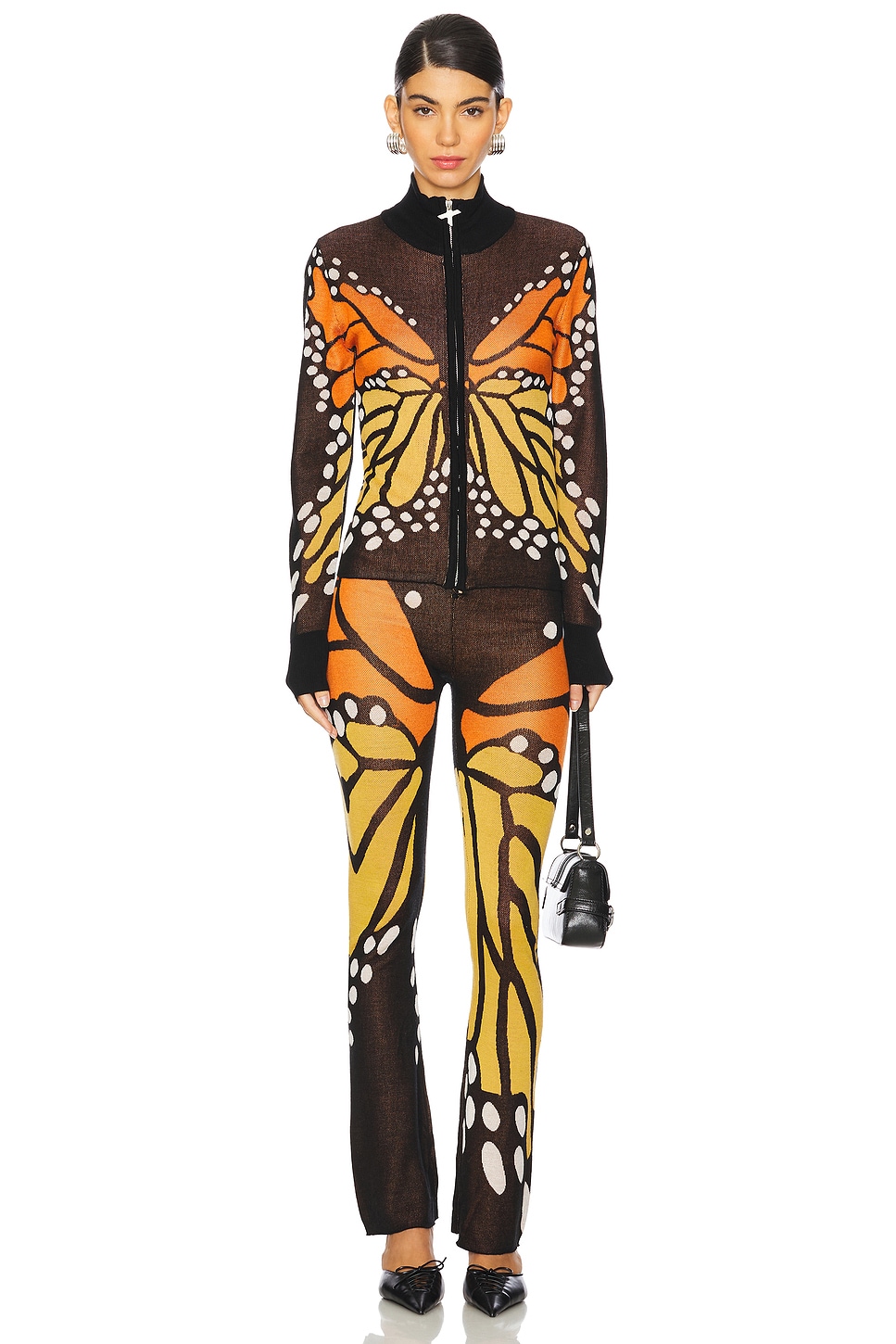 1XBLUE Butterfly Trousers