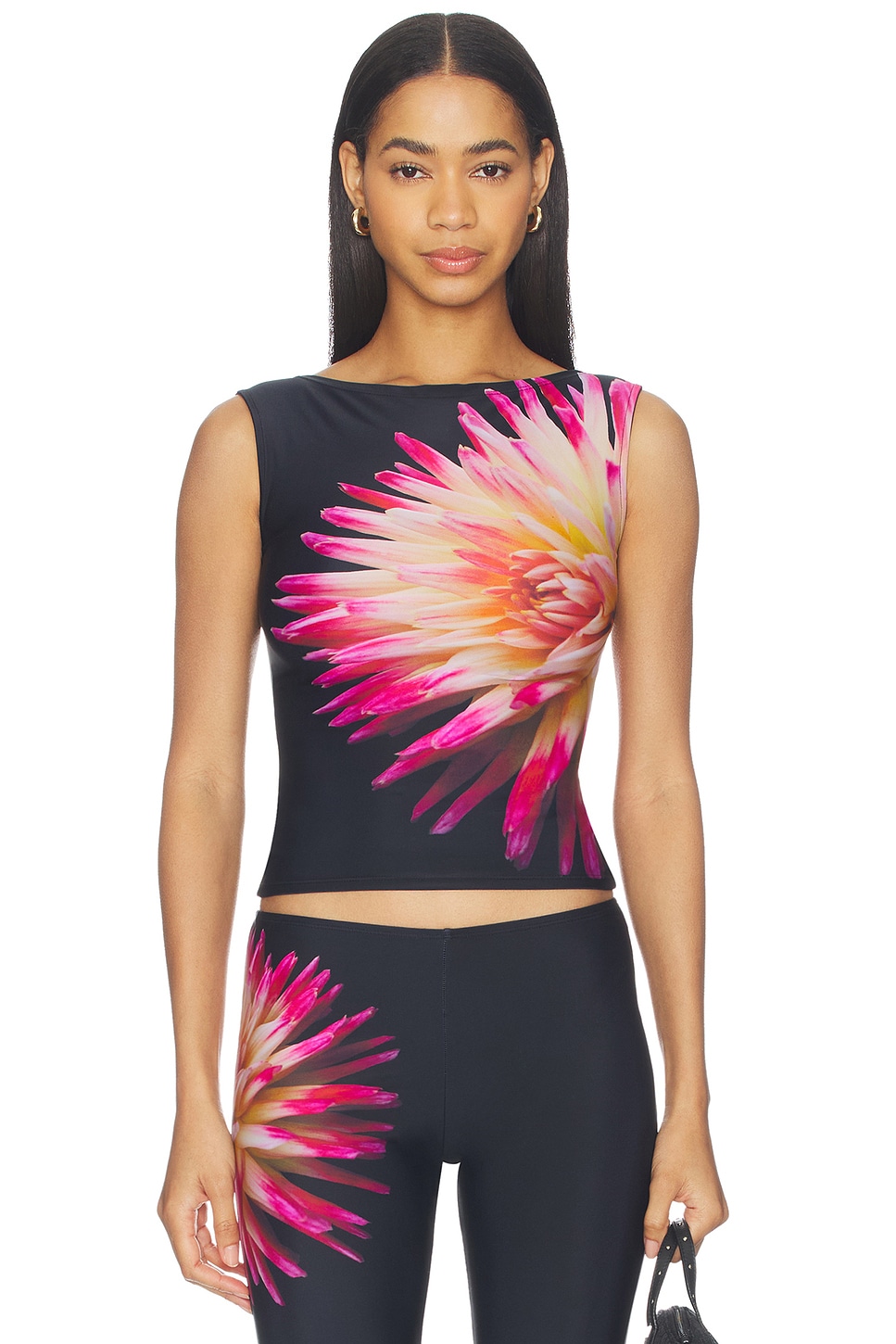 1XBLUE Dahlia Tank Top in Pink Floral | REVOLVE