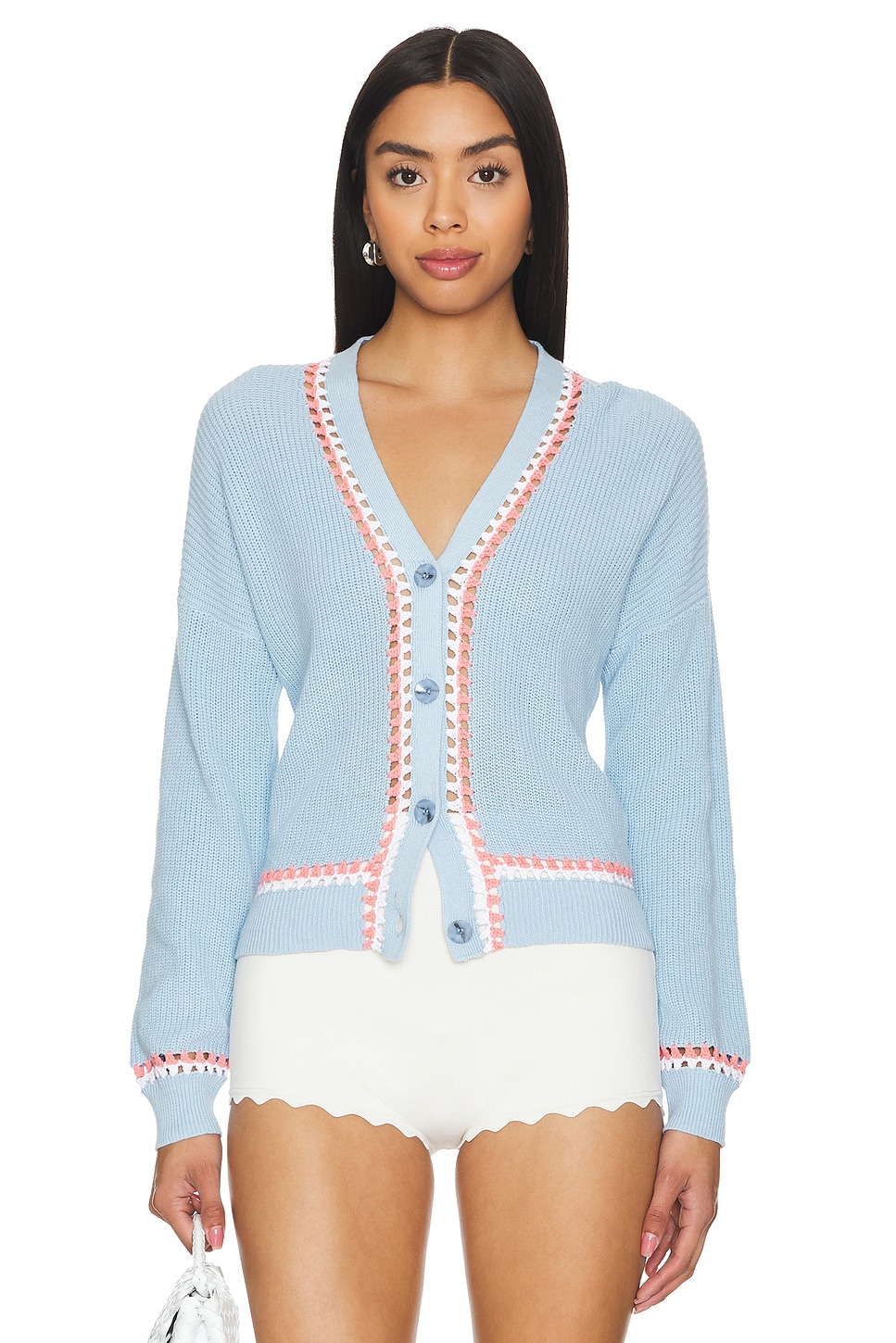 Malibu Polkadot Sweater Cardigan main image 1