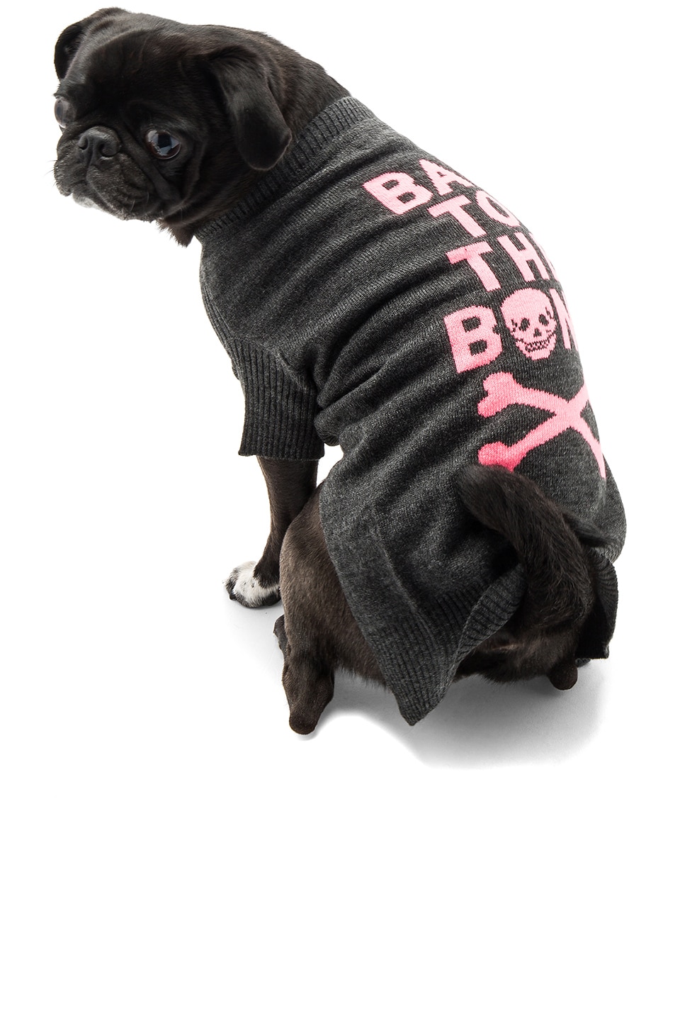 bad to the bone dog sweater