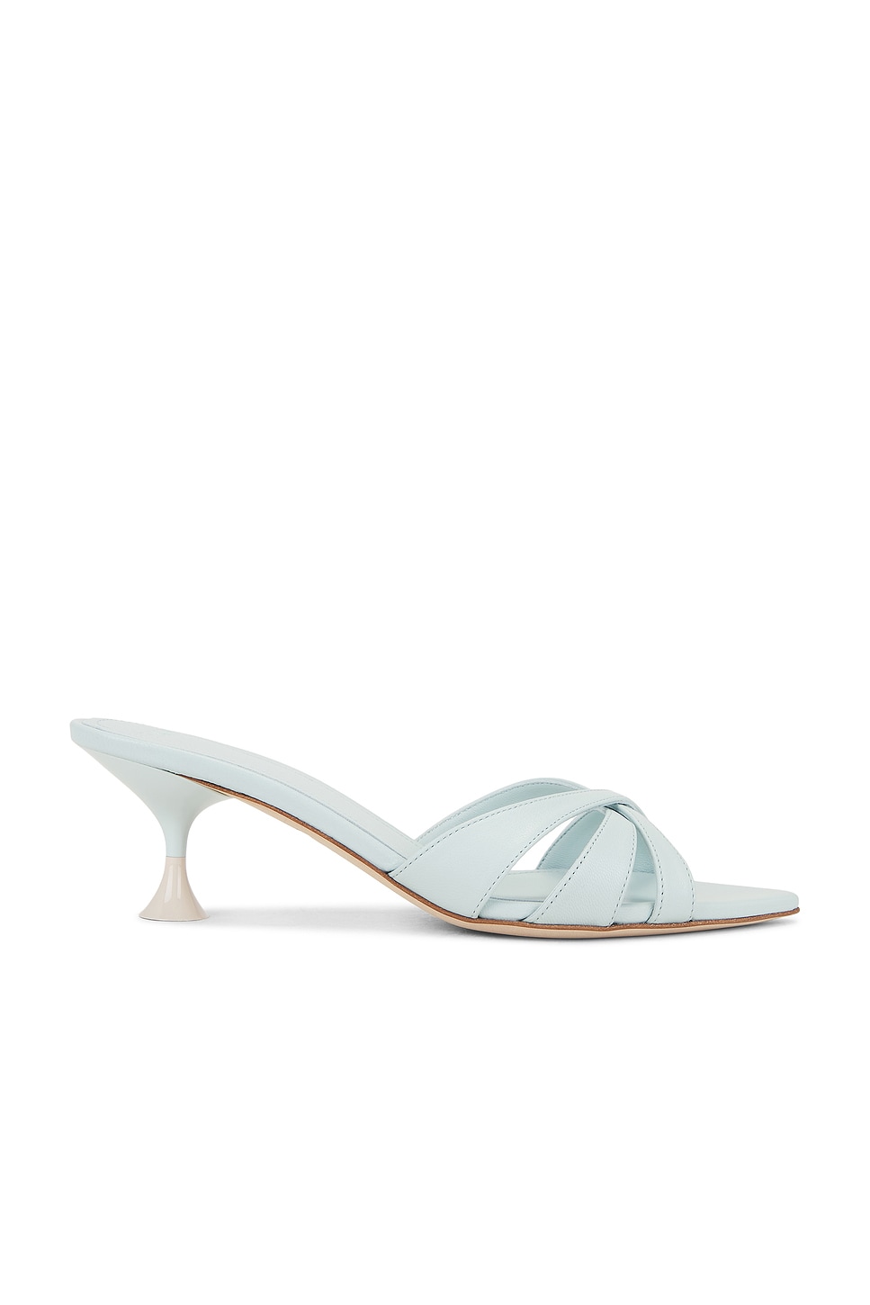 3JUIN Elis Sandals in Celeste | REVOLVE