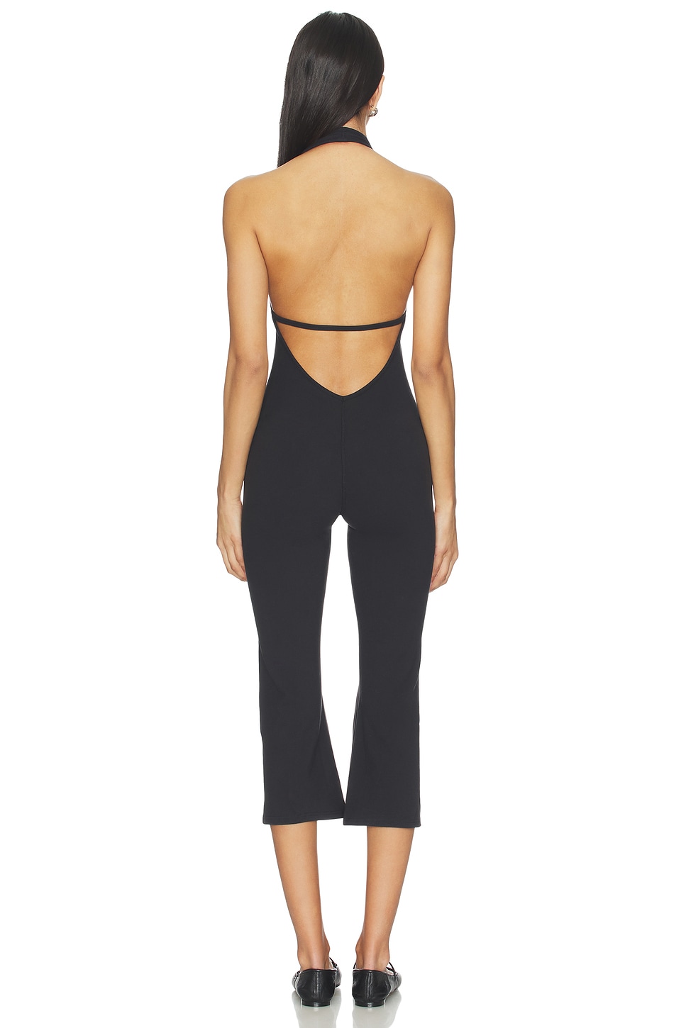 437 The Halter Onesie in Black | REVOLVE