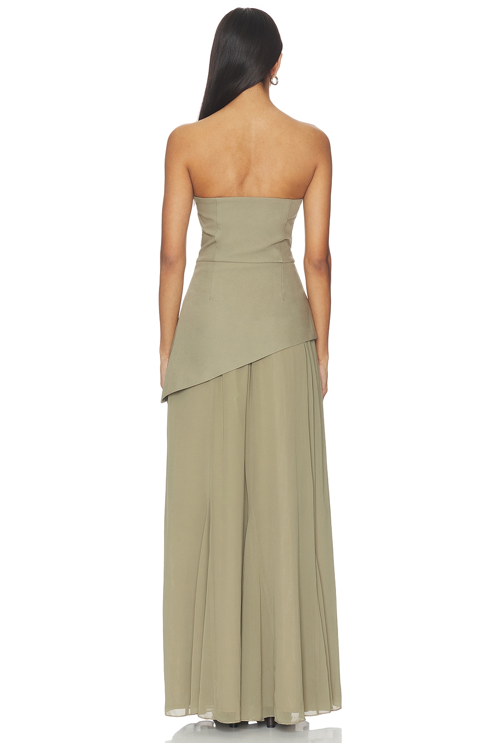 4th & Reckless Kathryn Strapless Dress in Olive | REVOLVE 4th & Reckless Kathryn Strapless Dress in Olive | REVOLVE