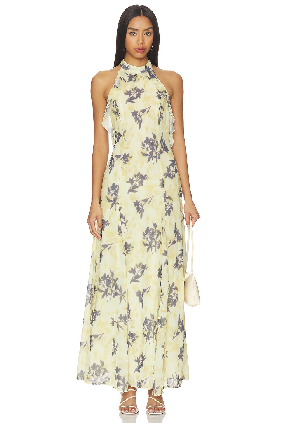 Portia Open Back Maxi Dress - thumbnail 2